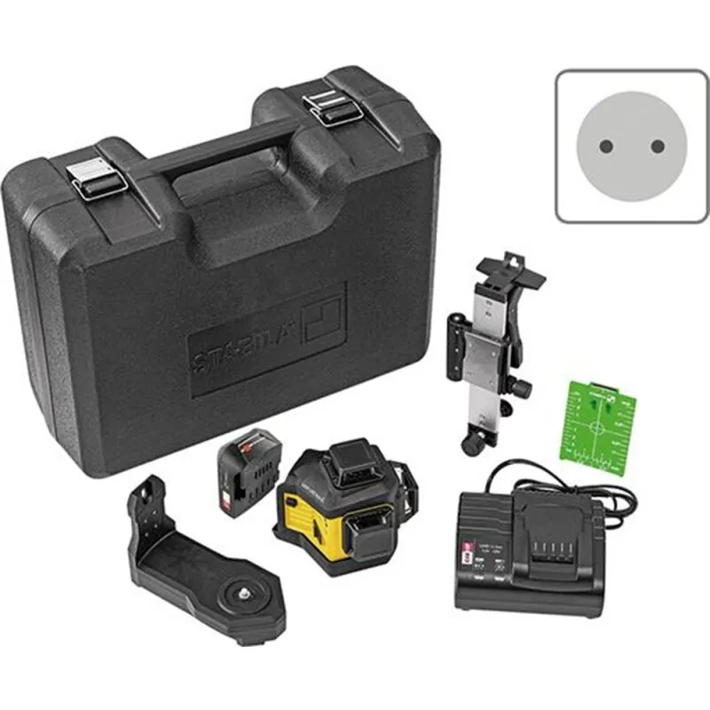 Multilinien-Laser LAX 600G 7-teilig mit Akku und Ladegerät