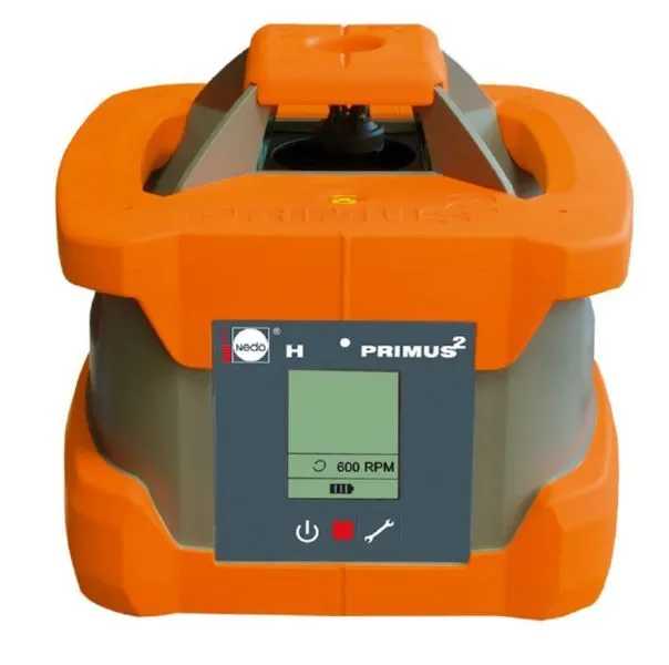 Nedo Rotationslaser Primus 2H ohne Empfänger Laserklasse 2 umrüstbar auf 900 U/min