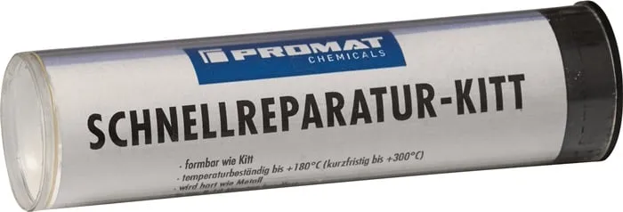 Schnellreparaturkitt grau-schwarz 56g Stick PROMAT CHEMICALS VE: 24St.