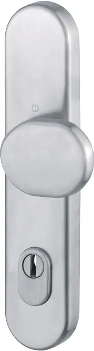 Knopflangschild E86G/3332ZA VA F69 72mm f.Kombischutz PZ 8mm HOPPE