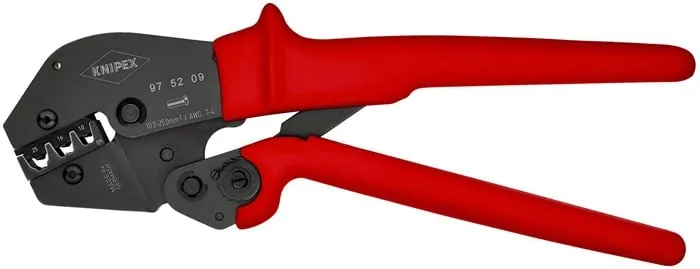 Crimpzange L.250mm 10/16/25 (AWG 7/5/3) mm² KNIPEX