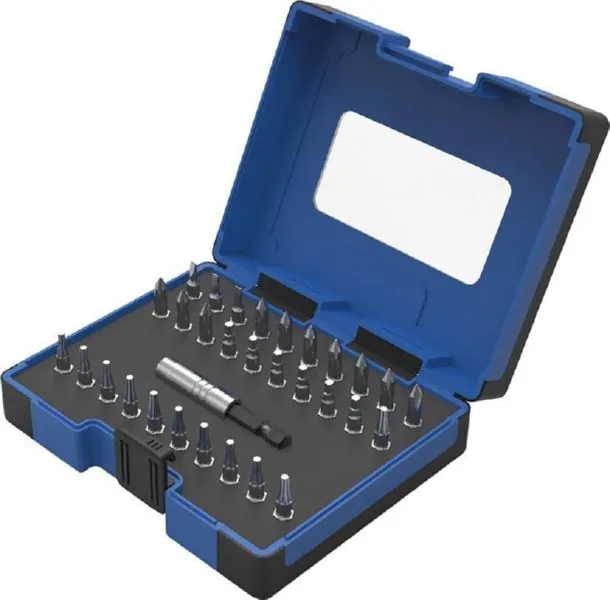 FORUM Bitsortiment Universal Kunststoffbox mit 31 Teilen