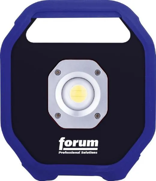 FORUM Akku Arbeitsleuchte LED 10 Watt 1100 Lumen