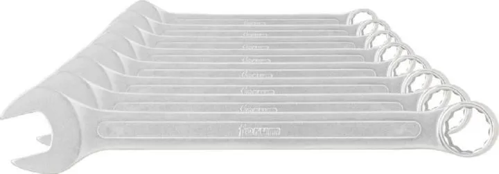 FORUM Ringmaulschlüsselsatz 8 bis 22 mm DIN3113A 11 Teile