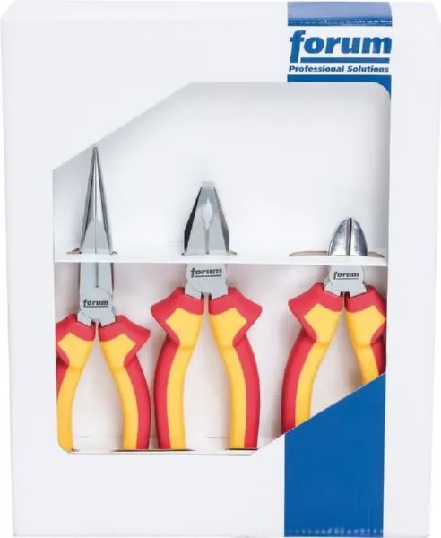 FORUM Zangensatz VDE mit Mehrkomponenten Kunststoffhüllen 3 Teile