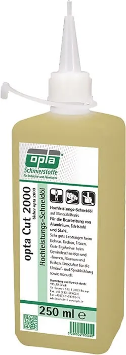 Hochleistungsschneidöl Cut 2000 250 ml Spritzflasche OPTA VE: 10St.