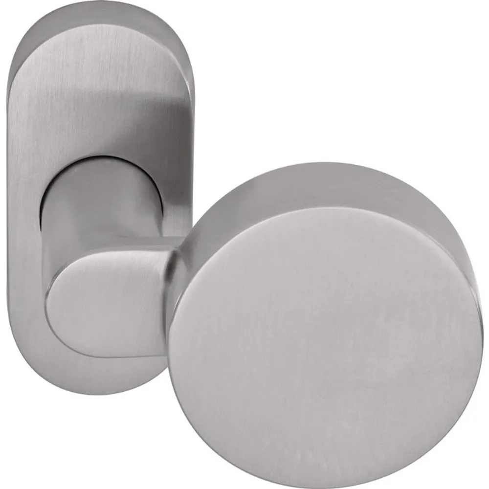 OGRO Profiltürknopf OGRO 3020A/6620 ER rechts zgd., Material Edelstahl ER, fest