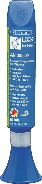 Rohr-/Flächendichtung WEICONLOCK AN 305-72 weiß 50 ml Pen