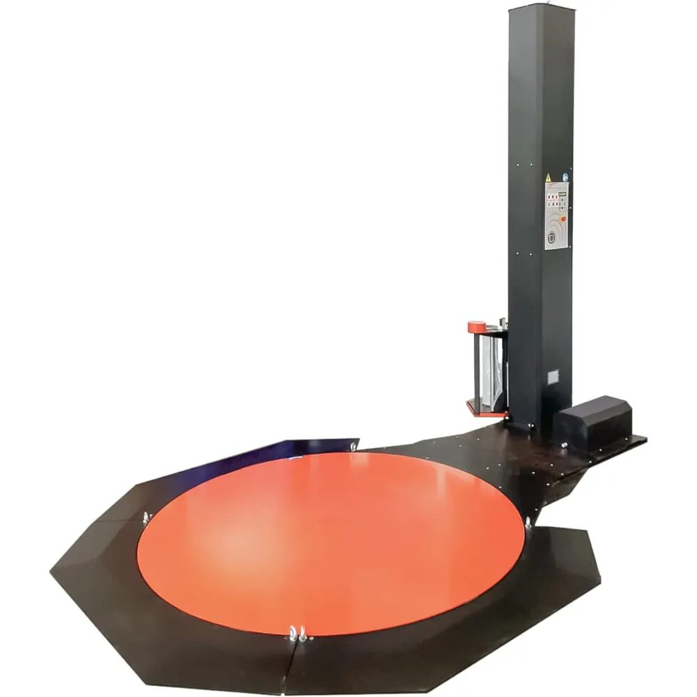 Palettenwickler PS SuperFLAT "FM", Drehteller Ø 1.800 mm, Wickelhöhe 2.500 mm