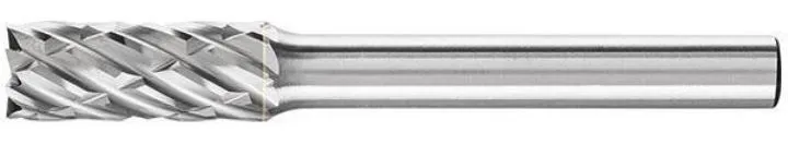 Pferd Frässtift HM zylindrisch mit Stirnverzahnung ZYA-S 0616 STEEL 6 x 16 mm