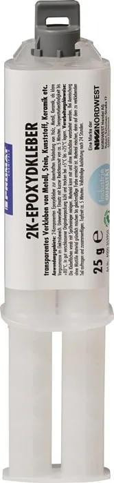 2K-Epoxidklebstoff 25g farblos Doppelspritze PROMAT CHEMICALS VE: 14St.