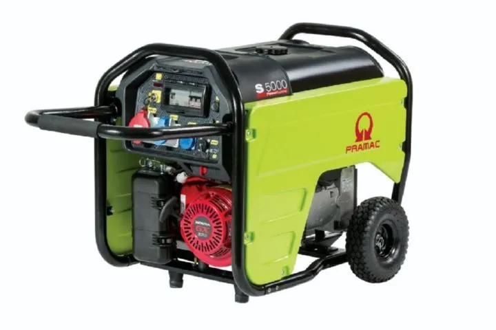 PRAMAC Stromerzeuger S 5000 THB ISO AVR 230V oder 400V Benzin Elektrostart