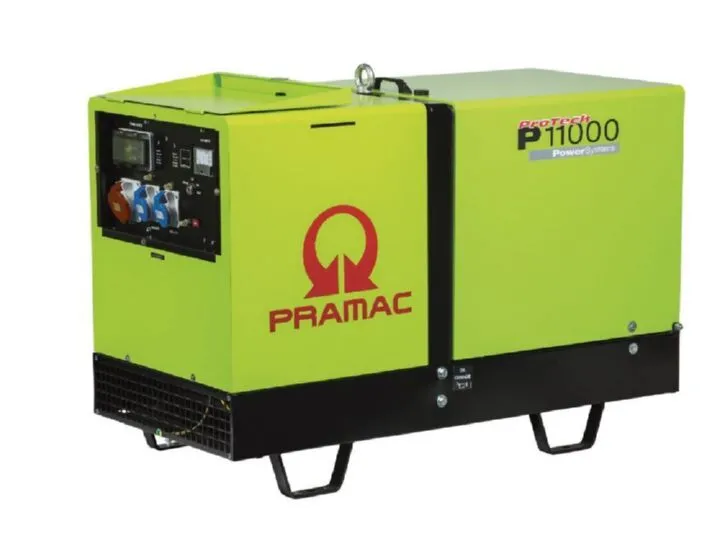 PRAMAC Stromerzeuger P 11000 TYA ISO 230V oder 400V Diesel Elektrostart