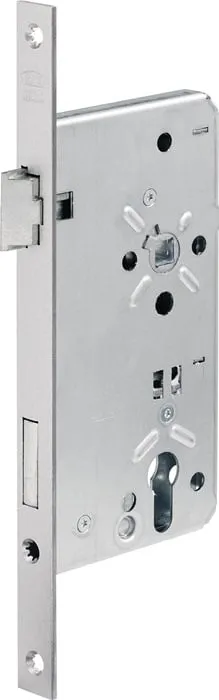 Haustür-Einsteckschloss 0024 PZW 20/55/92/10mm DIN R silber ktg.BKS