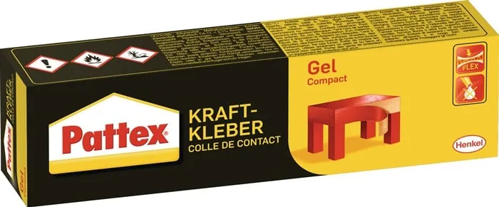 Kraftkleber Gel Compact -40GradC b.+70GradC 50g Tube PATTEX VE: 12St.
