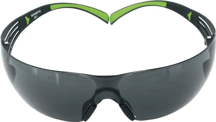 Schutzbrille SecureFit™ 400 EN166,EN170,EN172 Bügel schwarz grün,Scheibe grau