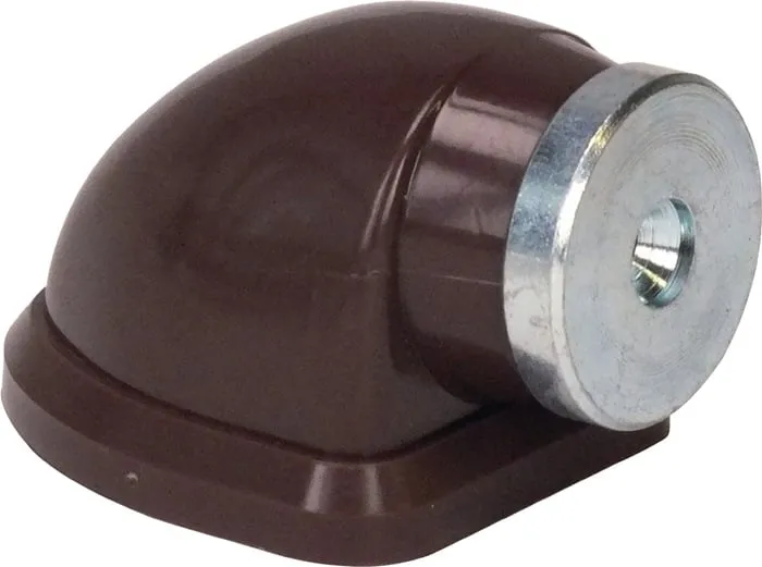 Magnettürfeststeller 011/572/1 H.38mm Ku.braun Dübelmontage SCHNEGEL