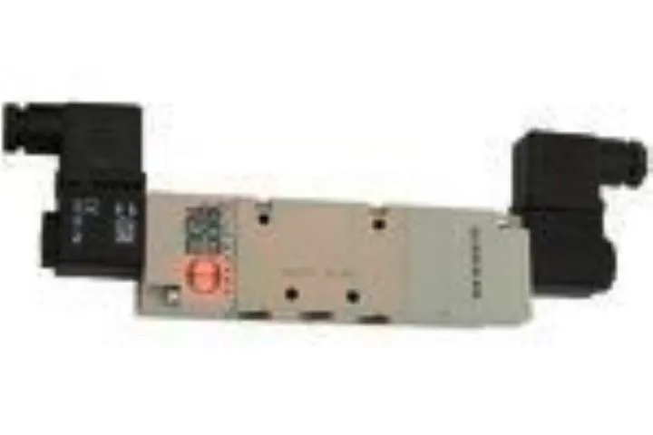 RIEGLER 5/3 Wegeventil elektropneumatisch Mitte entlüftet G1/2 230 V 50 Hz