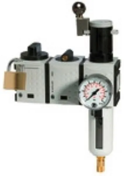 Riegler Wartungsstation Safety Futura KH-AV-FR VA BG4 G1 2,5 bis 8 bar