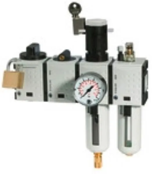 Riegler Wartungsstation Safety Futura KH-AV 2 teilig WE HA BG4 G3/4 2,5 bis 8 bar