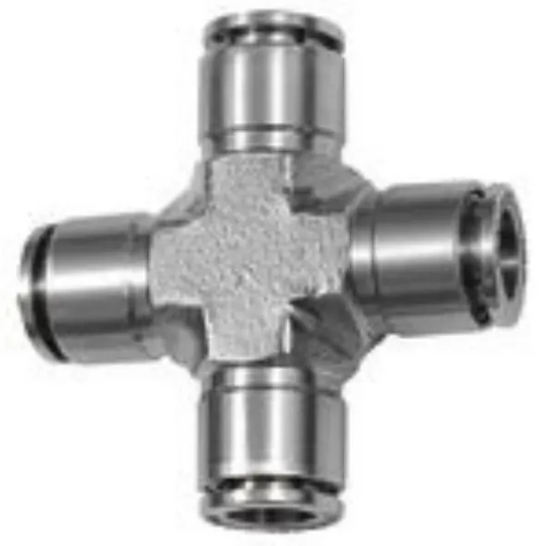 RIEGLER X Steckverbindung Edelsathl 1.4404 für Schlauch Außen 16 mm