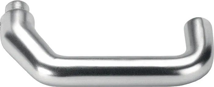 Türdrückerlochteil 476L LM F1/silberf.Schlosskästen gekr.4-KT.8mm AMF