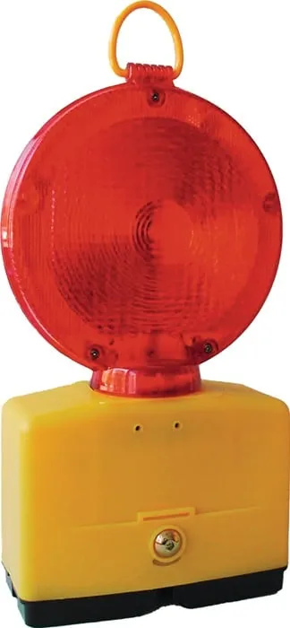 Baustellenwarnleuchte Nitra LED rot Leuchtenkopf drehb.NISSEN VE: 12St.