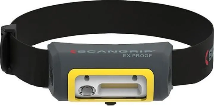 Scangrip Akku Kopflampe EX VIEW 100 bis 200 Lumen