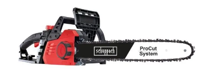 Scheppach Elektro-Kettensäge inklusive ProCut Kette und Schwert 2400 W