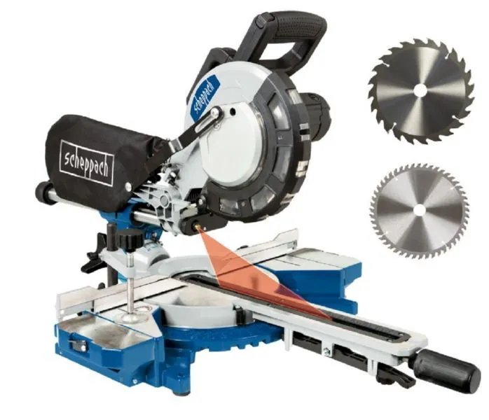 Scheppach Kappzugsäge HM216 mit 2 Sägeblättern