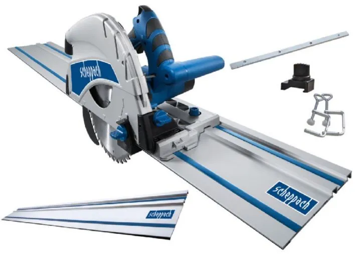 Scheppach Tauchsäge PL75 Führungsschiene 1400 mm Zubehörpaket 1600 Watt