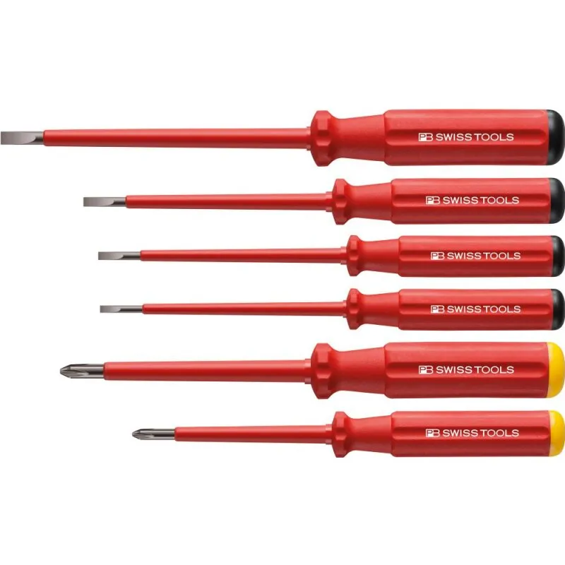 Schraubendreher-Satz VDE 6-teilig Schlitz/PH Classic PB Swiss Tools