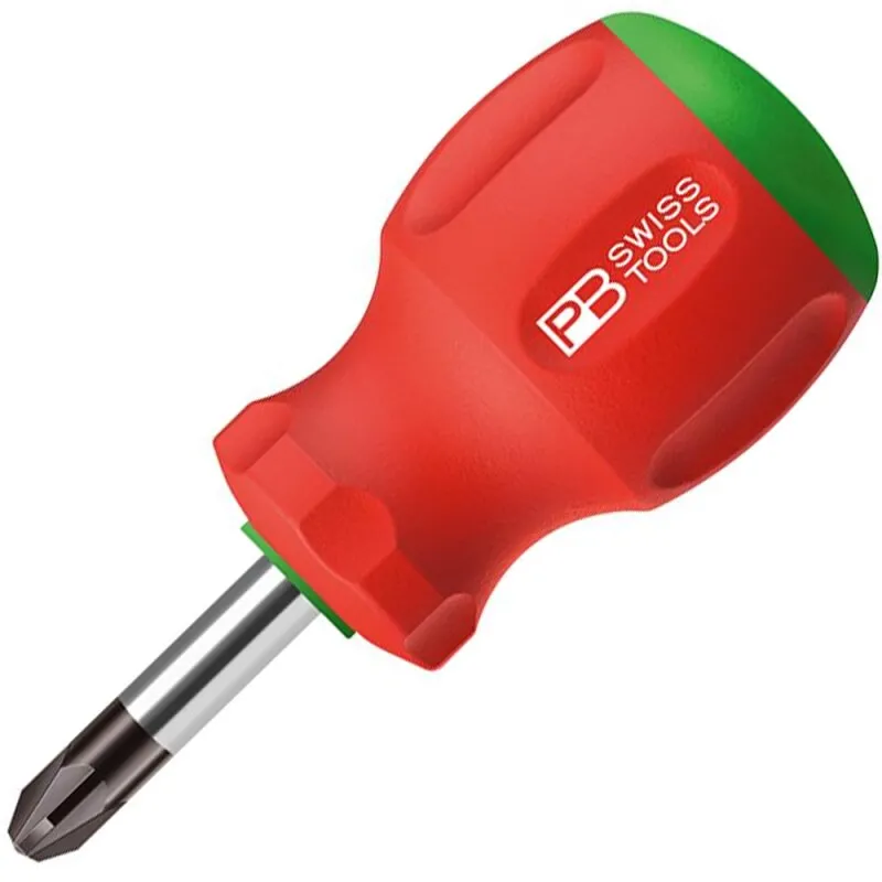 Schraubendreher Stubby PZ2 x 35 mm SwissGrip PB Swiss Tools