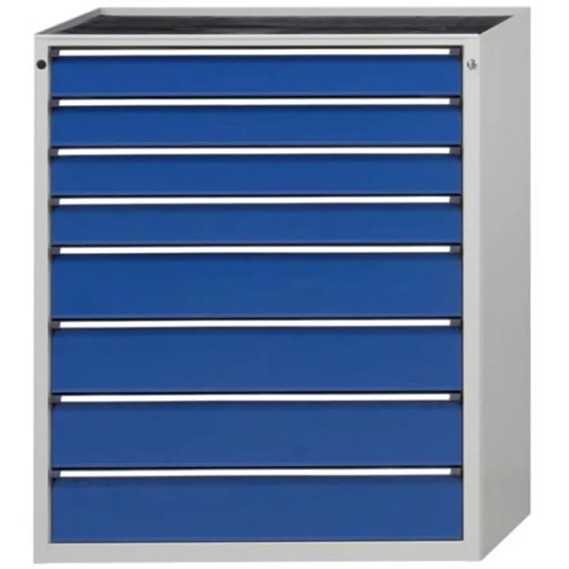 Schubladenschrank V1060 Modell 4008 V- RAL 7035 / RAL 5010