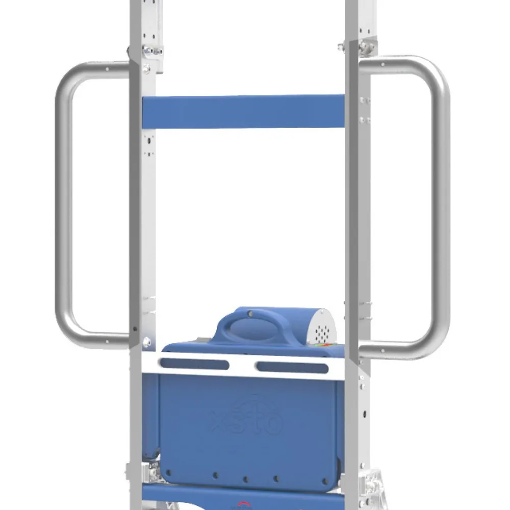 Seitliche Handgriffe für elektrische Treppensteiger