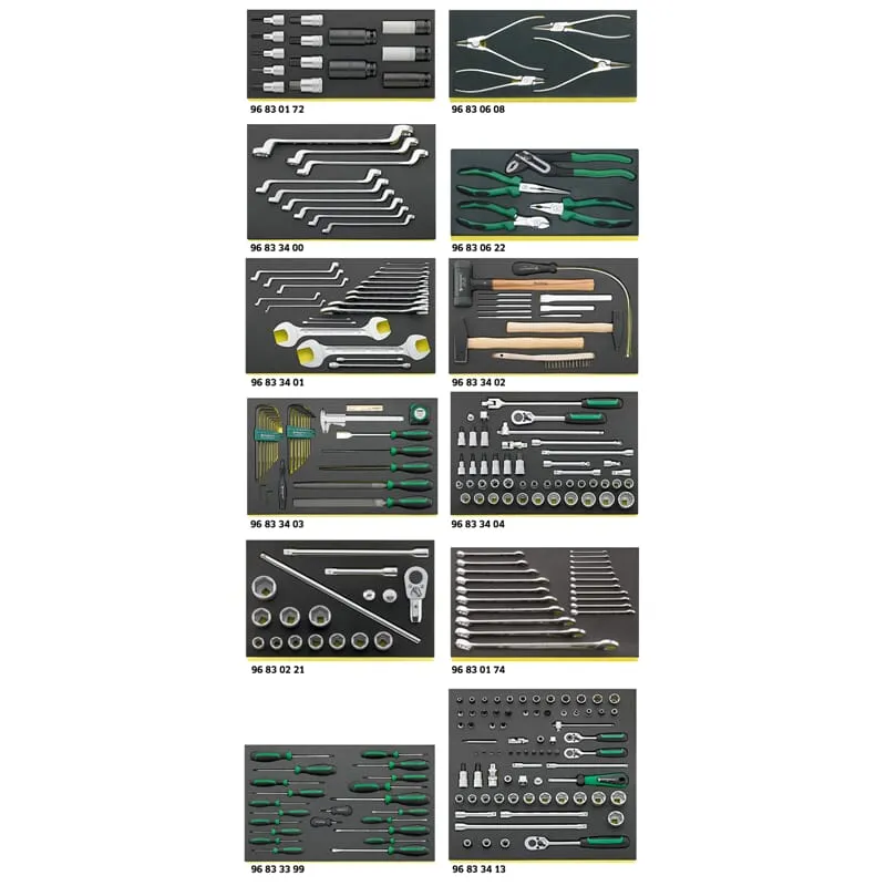 Stahlwille 3022 TCS WERKZEUGSORTIMENT IM TOOL-CONT