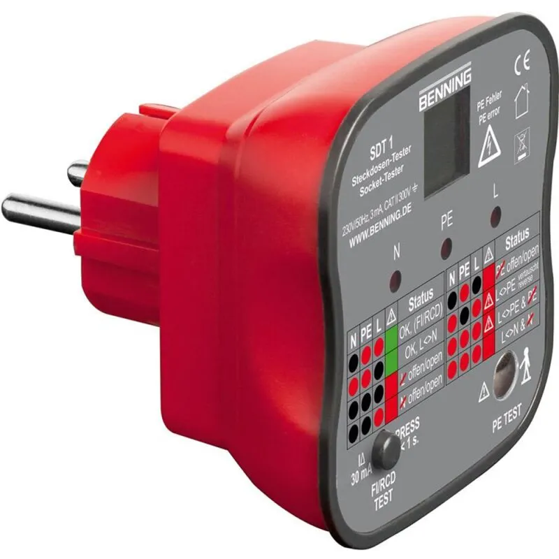 Steckdosentester SDT 1