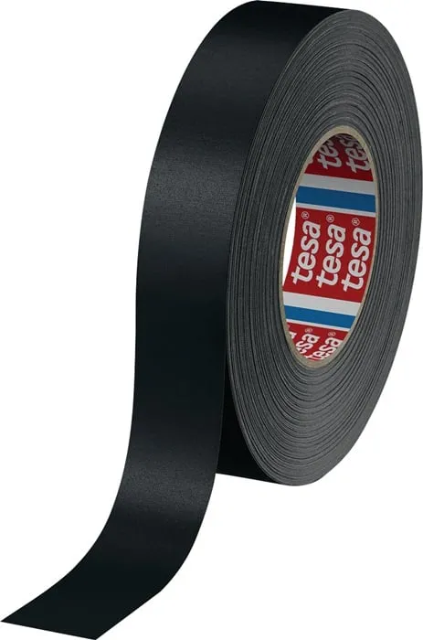 Gewebeband tesaband® Premium 4651 schwarz L.50m B.30mm Rl.TESA VE: 5St.