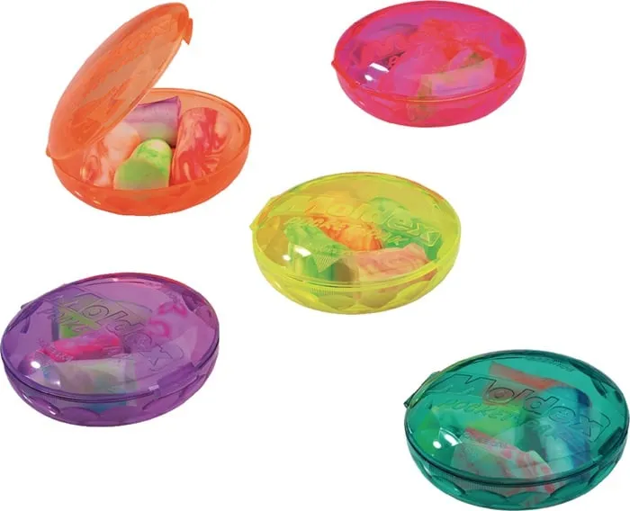 Moldex Bunte Schaumstoffstöpsel Spark Plugs® - 200 Paar zu je 2 Paar in Pocketpak®