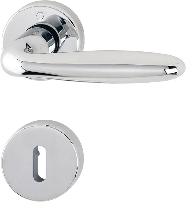 Rosettengrt.Verona M151/42KV/42KVS MS F49-R rd.OB DIN L/R D/D HOPPE