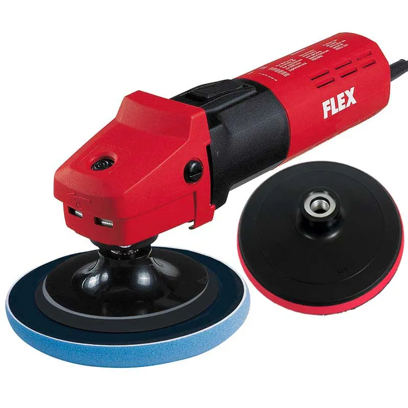 FLEX Profi Poliermaschine L 1503 VR 250.280 + ACH 125mm Stützteller klett gedämpft