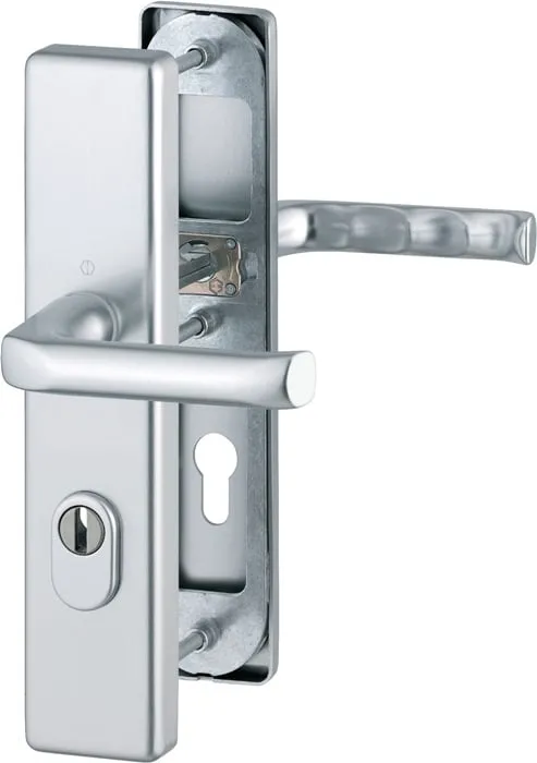 Schutzgarnitur London 113/2222ZA/2210 Alu.F1 72mm 37-47mm HOPPE