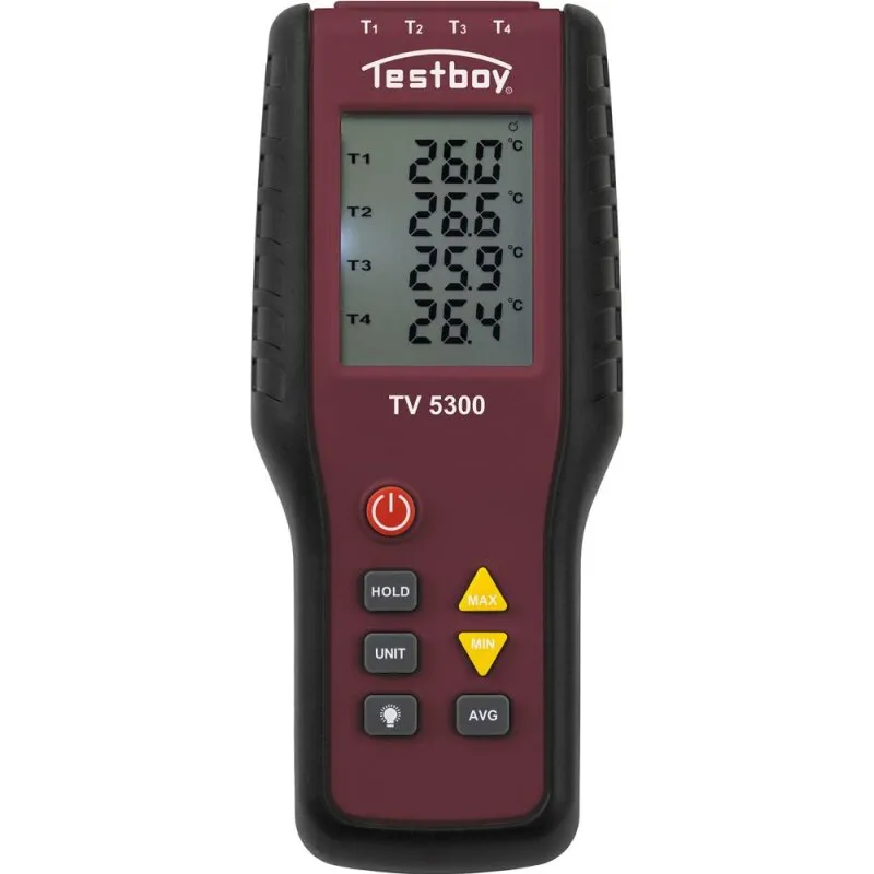 Vier-Kanal-Thermometer TV 5300