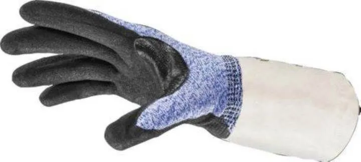 W+R Schnittschutzhandschuh Mitar S Eco Grip Größe 11 blau schwarz