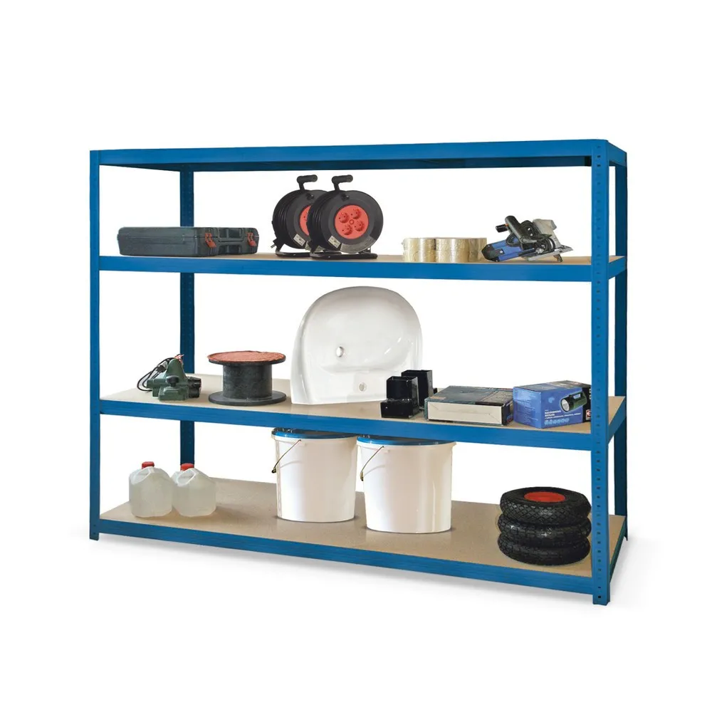 Weitspannregal, GF, FL 350 kg, HxBxT 2.400 x 1.500 x 600 mm