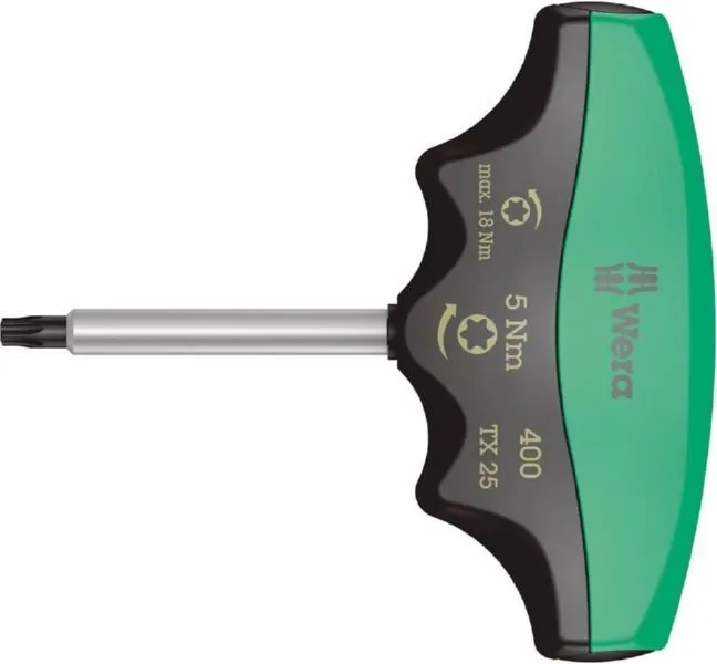 Wera Drehmomentindikator mit T Griff T25 x 60 mm 5Nm