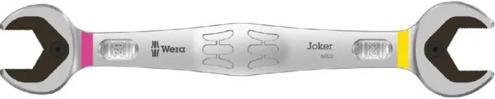 Wera Joker Doppel-Maulschlüssel Schlüsselweite 20 x 22 mm