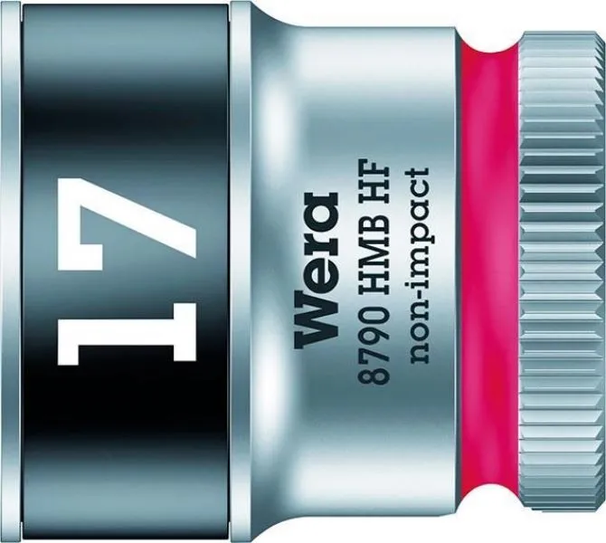 Wera Steckschlüsseleinsatz Sechskant 3/8 Zoll 17 mm