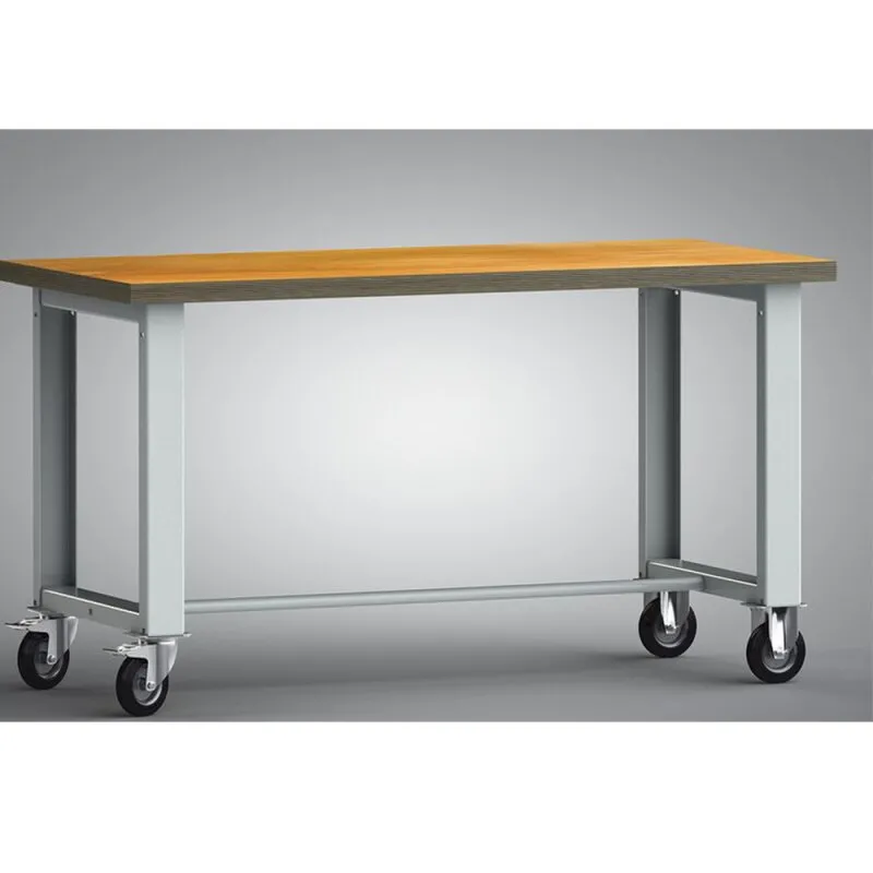 Werkbank mit Buchen-Multiplexplatte 2000 x 700 x 40 mm