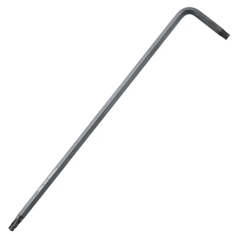 Winkelschraubendreher lang phosphatiert Kugelkopf Wiha